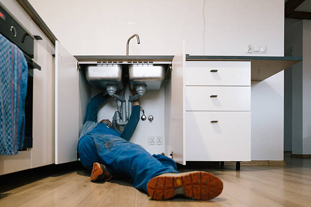 Professional Plumbing technician working in Dewitt, IL